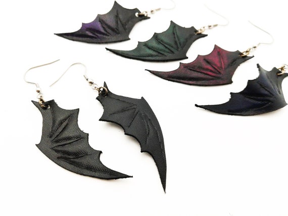 Earrings Bat Wings