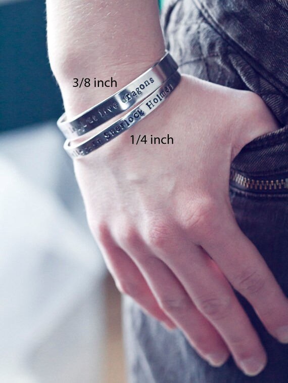 Engraved Signature or Handwriting Bracelet, Memorial Bracelet