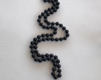 14K Onyx Bead 26” Necklace