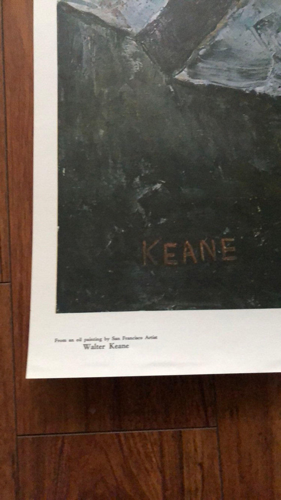 Walter Margaret Keane alone Big Eyes Kid Etsy