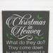 Christmas in Heaven Chair, Rustic Wood Sign, Red Rocking Chair, Save ...