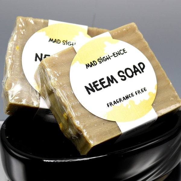 NEEM SOAP - VEGAN, our most popular soaps, neem, magnesium