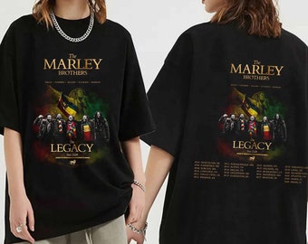 The Marley Brothers 2024 Tour Shirt, The Marley Brothers Legacy Tour 2024 Shirt, The Marley Brothers Fan Shirt, The Marley Brothers Band Tee