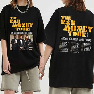 Tank with Keri Hilson and Carl Thomas - The R&B Money Tour 2024 Shirt, Tank with Keri Hilson and Carl Thomas Fan Shirt,RnB Money 2024 Tour
