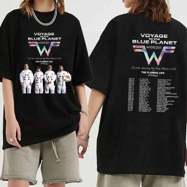 Weezer - 30th Anniversary Tour 2024 Shirt, Weezer Band Fan Shirt, Weezer 2024 Concert Shirt, Weezer 30th Anniversary Concert 2024 Shirt