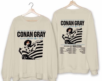 Conan Gray - Found Heaven On Tour 2024 Shirt, Conan Gray Fan Shirt, Conan Gray 2024 Concert Shirt, Found Heaven On 2024 Concert Shirt