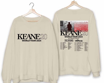 Keane World Tour 2024 Shirt, Keane Hopes and Fears 2024 Concert Shirt, Keane Band Fan Shirt, Keane 2024 Concert Shirt