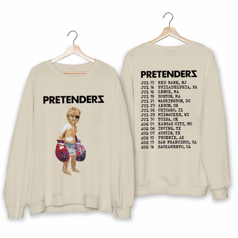 The Pretenders US 2024 Tour Shirt, The Pretenders Band Fan Shirt, The Pretenders 2024 Concert Shirt, The Pretenders Shirt Gift image 1