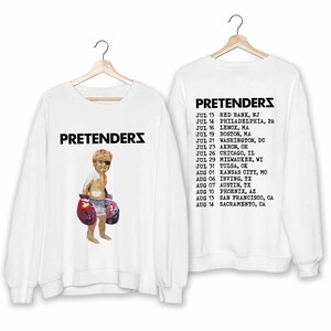 The Pretenders US 2024 Tour Shirt, The Pretenders Band Fan Shirt, The Pretenders 2024 Concert Shirt, The Pretenders Shirt Gift image 2
