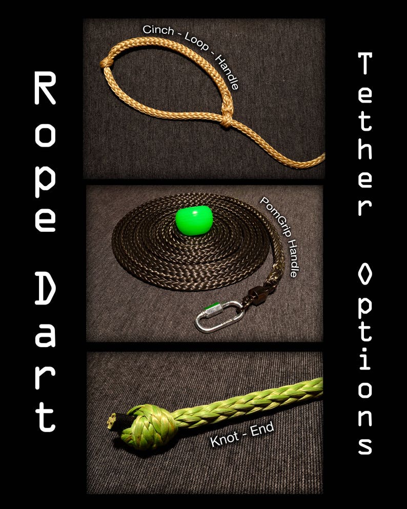 Practice Rope Dart 90mm Etsy