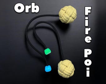 Orb Fire Poi - 2Poi or 3 Poi - Message us for discount