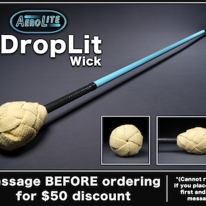 AeroLite DropLIT Fire Contact Staff (Message us for 50 off)