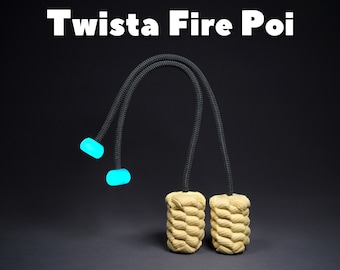 Twista Fire Poi - Customizable