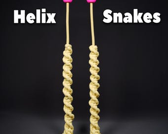 Static HeliX Fire Snake Poi - 2 or 3 Poi -Message us for discount