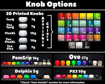 Poi Knobs [ LED & Basic ]