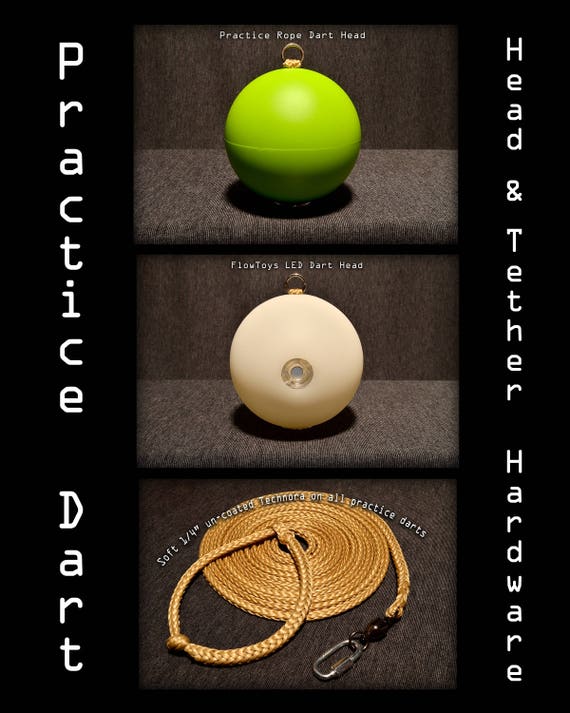 Practice Rope Dart 90mm Etsy