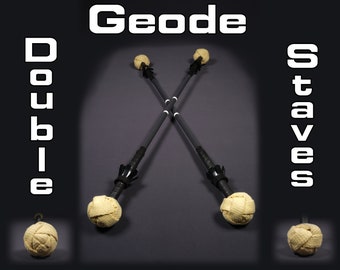 Fire Double Staves - Message us for discount