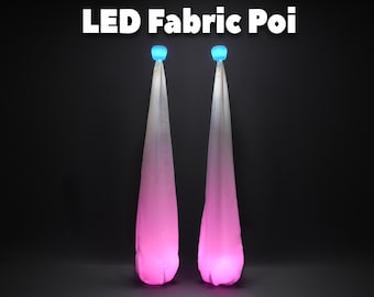 95mm LED Fabric Ice Poi