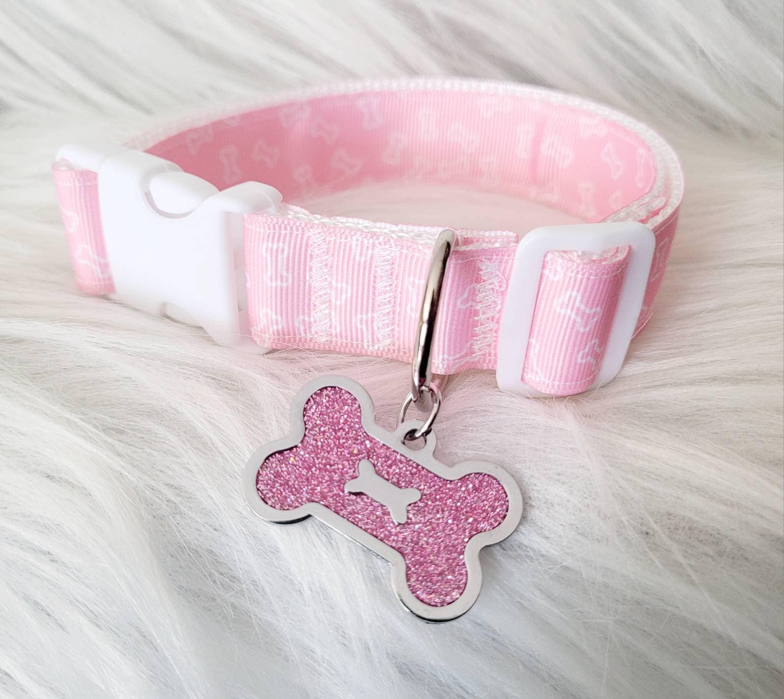 Choker Custom Sissy Pink Choker Necklace for Femboy LGBT Cute Kawaii