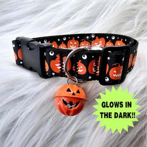 Gargantilla de Halloween espeluznante con diseño de kemonomimi: collar de cosplay de Jack O&#39;Lantern