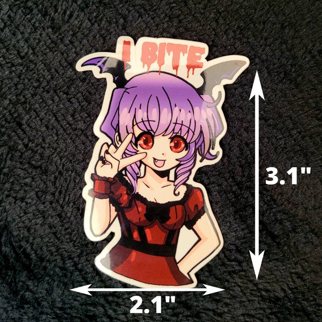 mouth boca vampire vampiro anime sticker by @angelic_mei