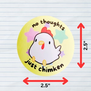 Sticker size