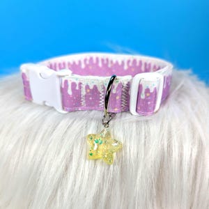 Starry kawaii Kemonomimi Melty Space Collar | Cute Star choker melted sugar ice cream choker