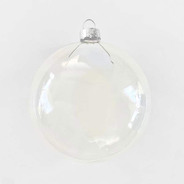 Glass Disk Ornaments Etsy