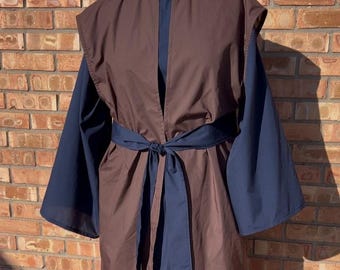 Poly cotton tunic & vest The Chosen unisex adult Bible times costume men women Easter Christmas passion play. head covering sold separately
