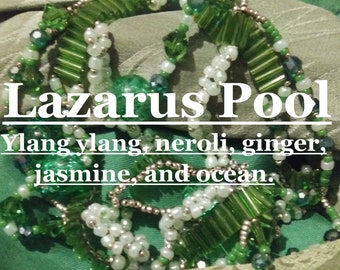 Lazarus Pool fragrance (ylang ylang, neroli, ginger, jasmine, ocean)