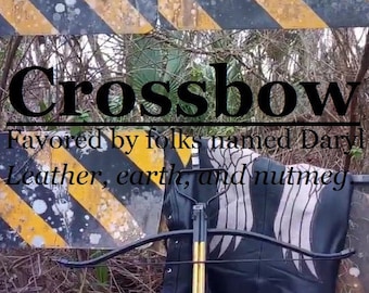 Crossbow fragrance, favored by people named Daryl (leather, earth, nutmeg)
