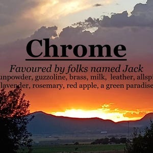 Kromdoft, gynnad av personer som heter Jack (krut, bensin, mjölk, mässing, läder, kryddpeppar, äpple, Green Land)