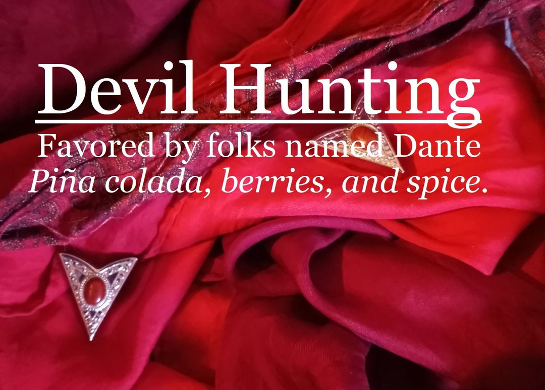 Devil Hunting Fragrance (piña Colada, Berries, Spice) - Etsy