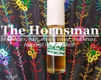 The Hornsman, Heimdallr fragrance (Mountains, rain, the Bridge, brass, ocean, and mead)