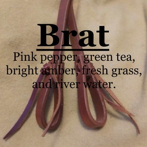 Brat fragrance Pink pepper, green tea, bright amber, fresh grass, river water image 1