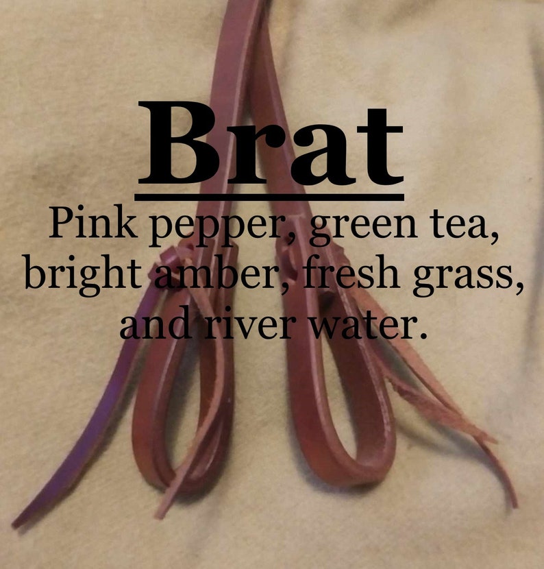 Brat fragrance Pink pepper, green tea, bright amber, fresh grass, river water image 1