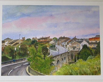 Wetherby a Yorkshire Market Town Limited Edition Giclee Print