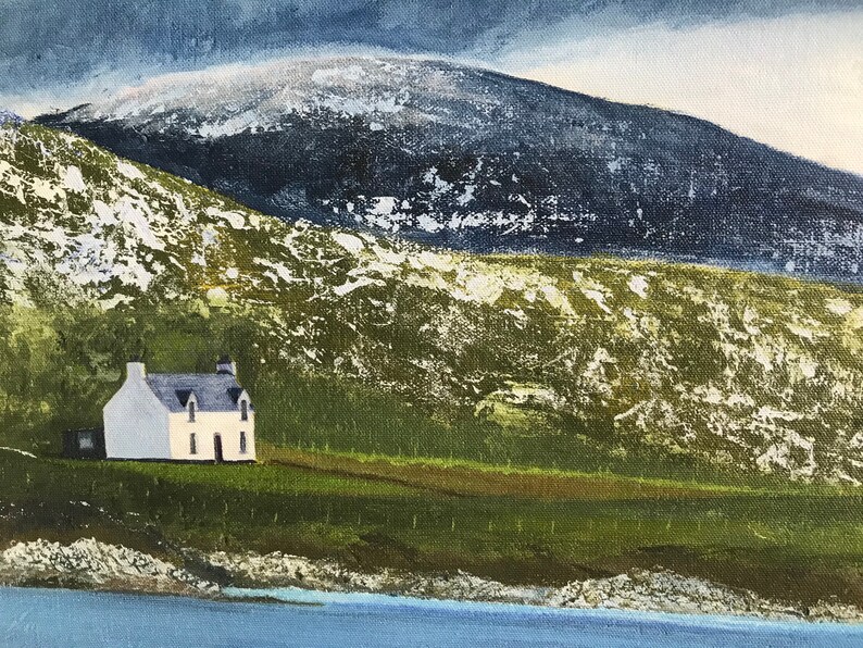 Isle of Harris Print on Canvas a beautiful Home Gift image 7