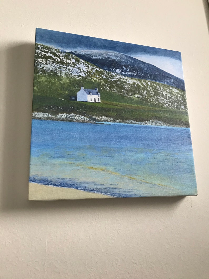 Isle of Harris Print on Canvas a beautiful Home Gift image 3