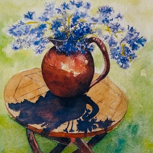 Cartes de voeux aquarelles faites à la main