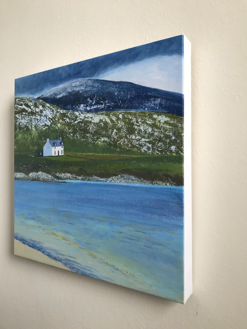 Isle of Harris Print on Canvas a beautiful Home Gift image 2