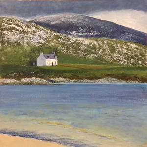 Cartes faites main de l'île de Harris - ensemble de papeterie d'inspiration côtière