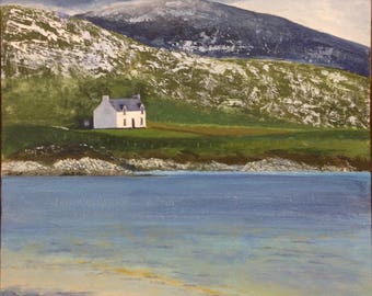 Isle of Harris Scotland Handmade Cards Set of Four