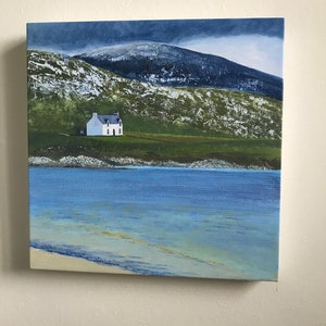 Isle of Harris Print on Canvas a beautiful Home Gift image 1