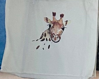 Giraffe Tote Bag a cute and useful  gift for all ages