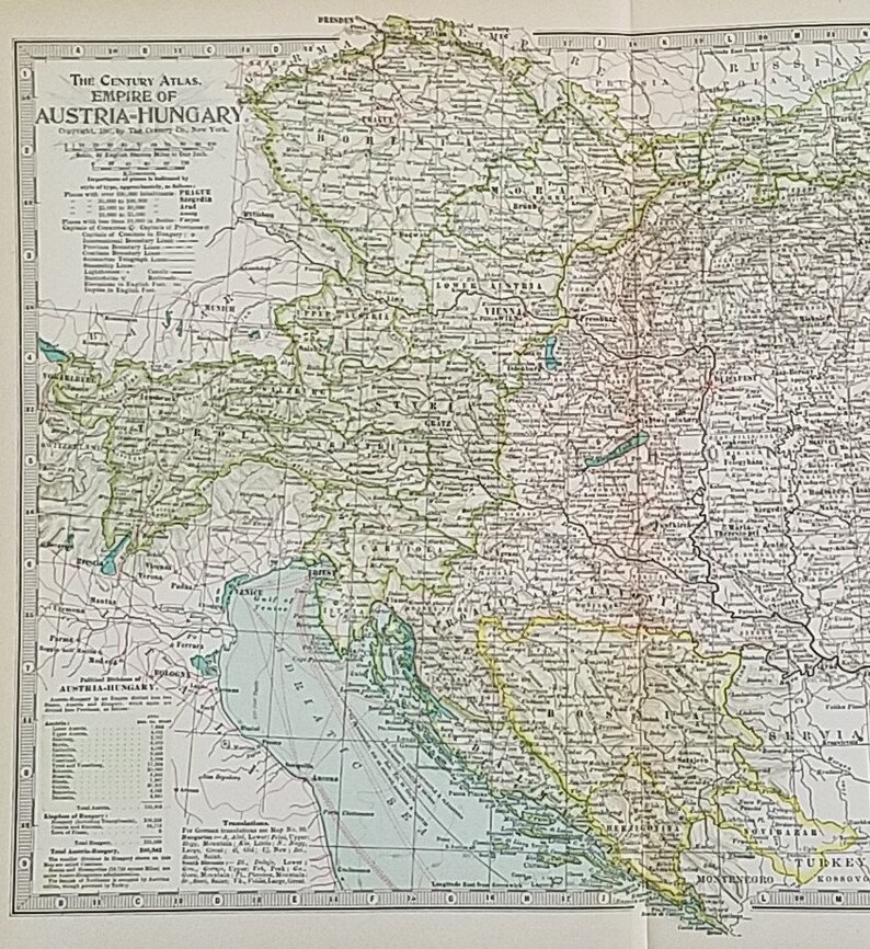 Map Of Austria Hungary And Prague World Maps