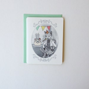 Verjaardagskaart-"Sir Nigel Bushbottom III"