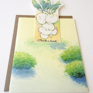 Thank You Card Rabbish Bunch pop-up card image 2