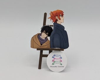 Sasaki and Miyano Waterproof Sticker