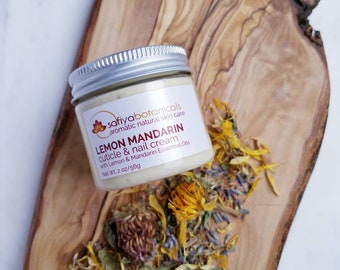 Cuticle Care / Nails / Nail Oil / Vegan Skin Care / Natural Skin Care / Lemon Cuticle Cream / Cuticle Balm / Dry Cuticles / Essential Oils